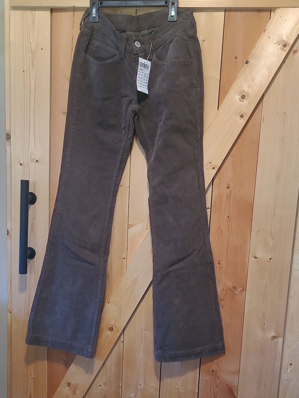 Nwt John Galt Brown Corduroy Flare Pants